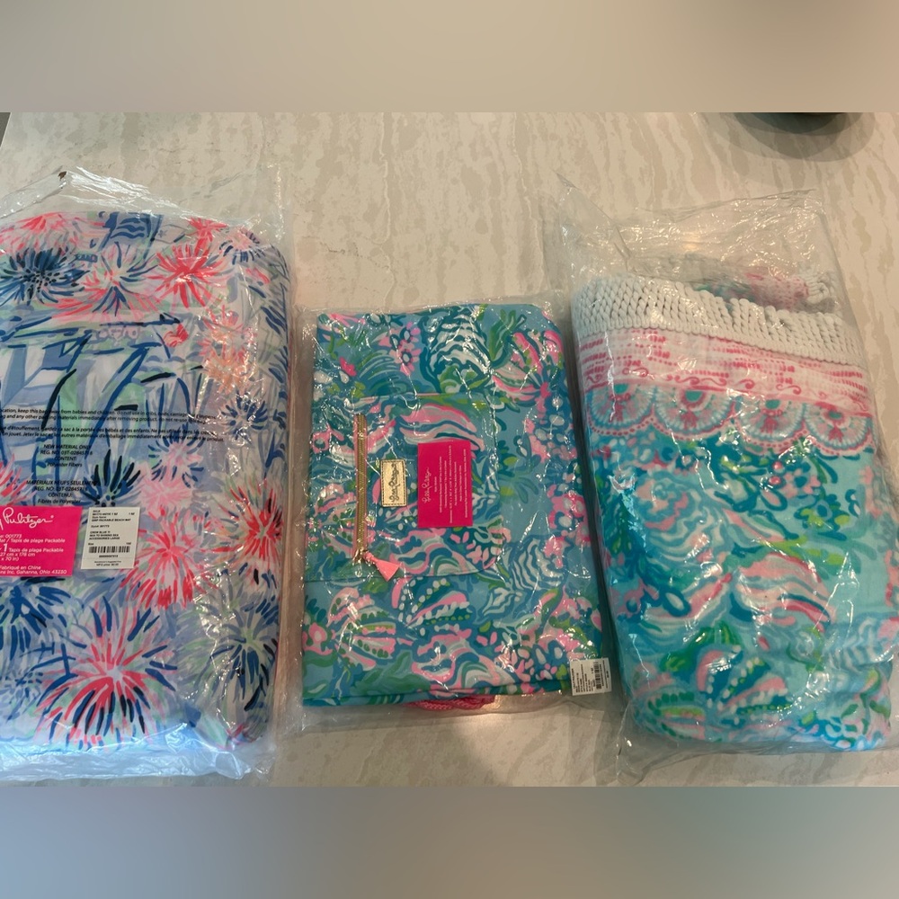 NWT Lilly Pulitzer beach set 3 items